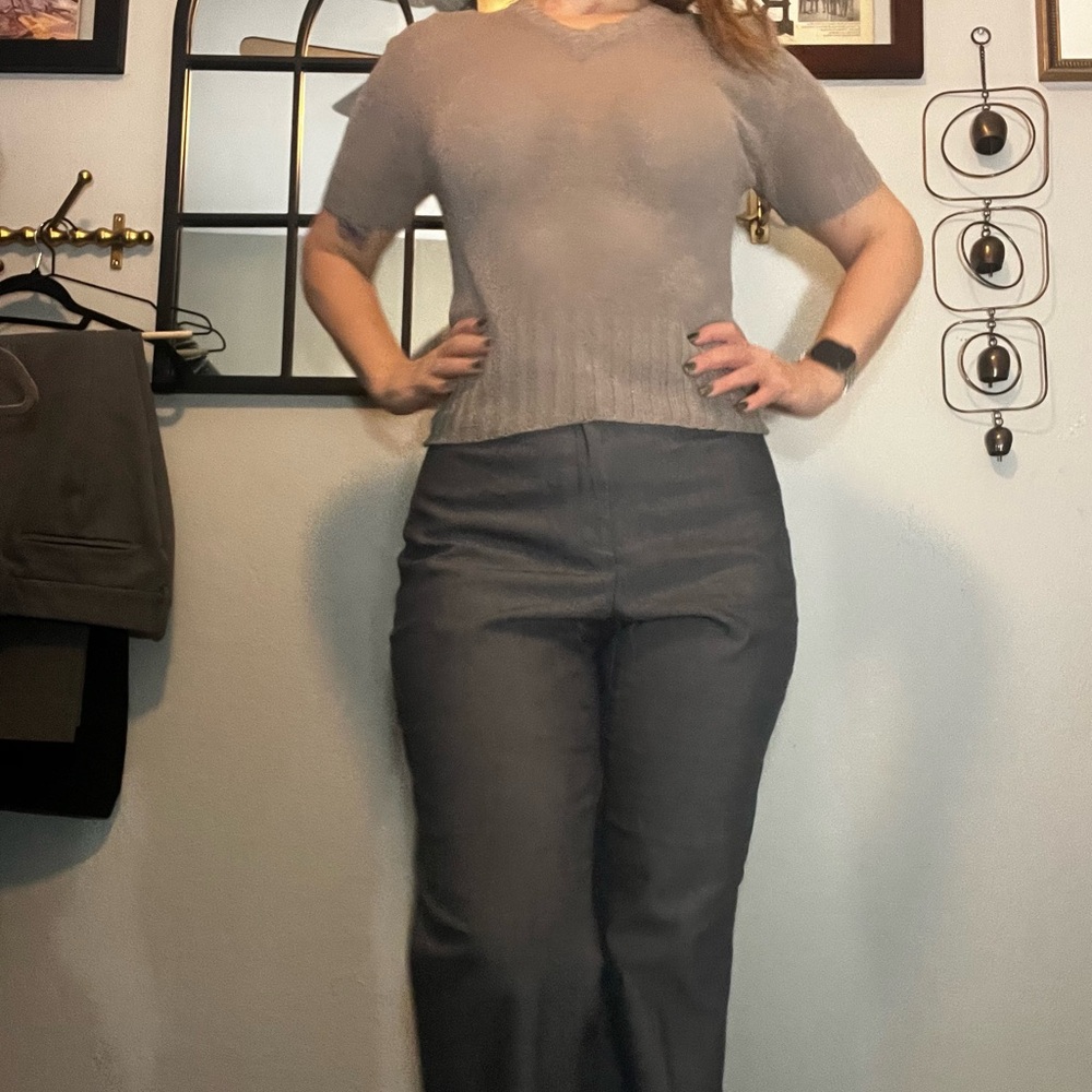 The Limited Gray Blouse